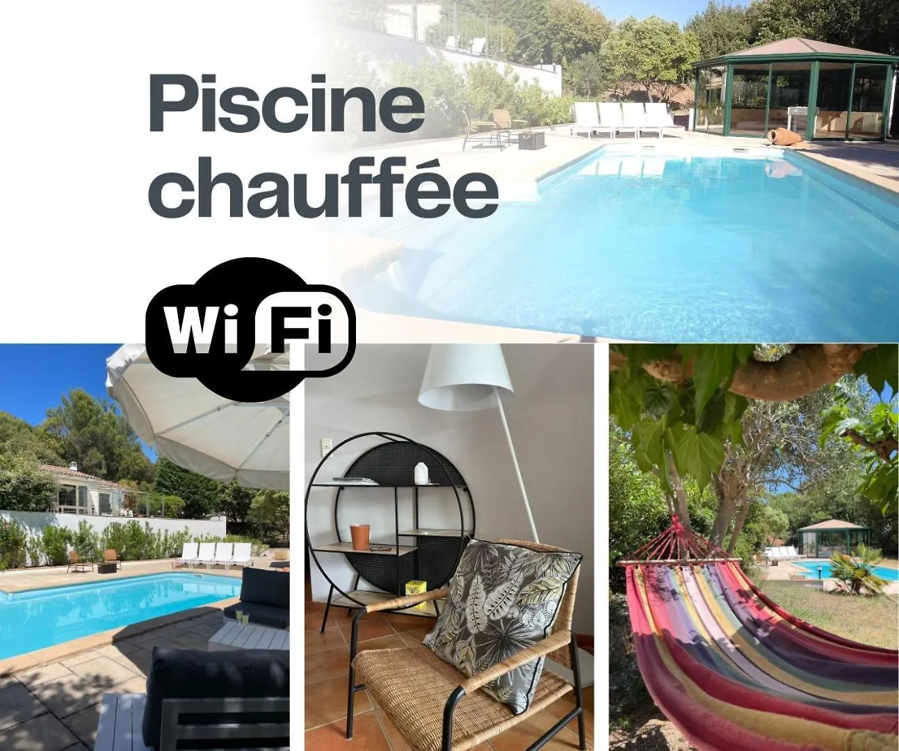 Les Iris Villa Piscine Chauffee 6 Pers Moissac-Bellevue